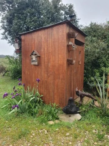 Toilettes sèches pour un lieu écologique